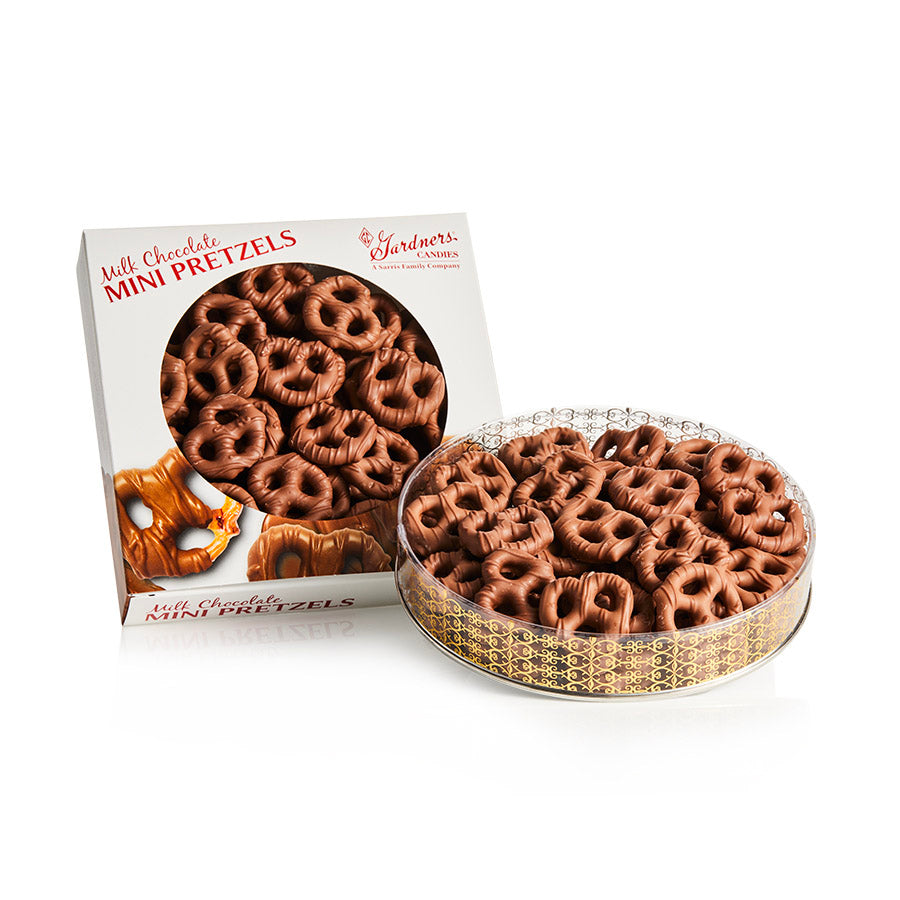 Chocolate Covered Mini Pretzels Milk 10 oz.
