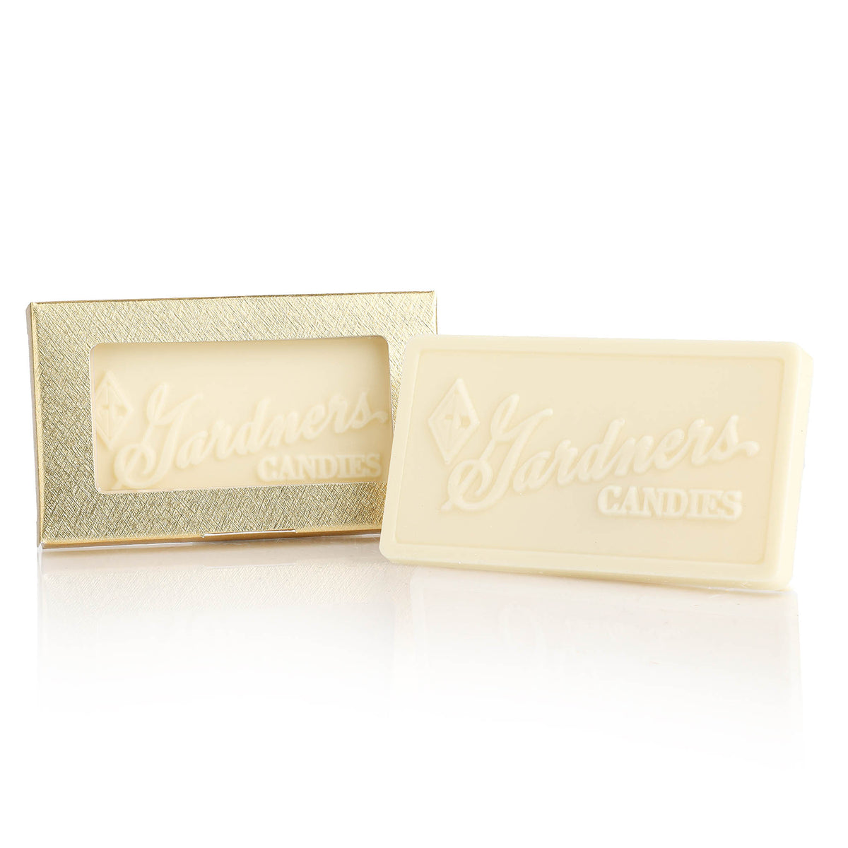Logo Business Card White - Gold box 1 oz.