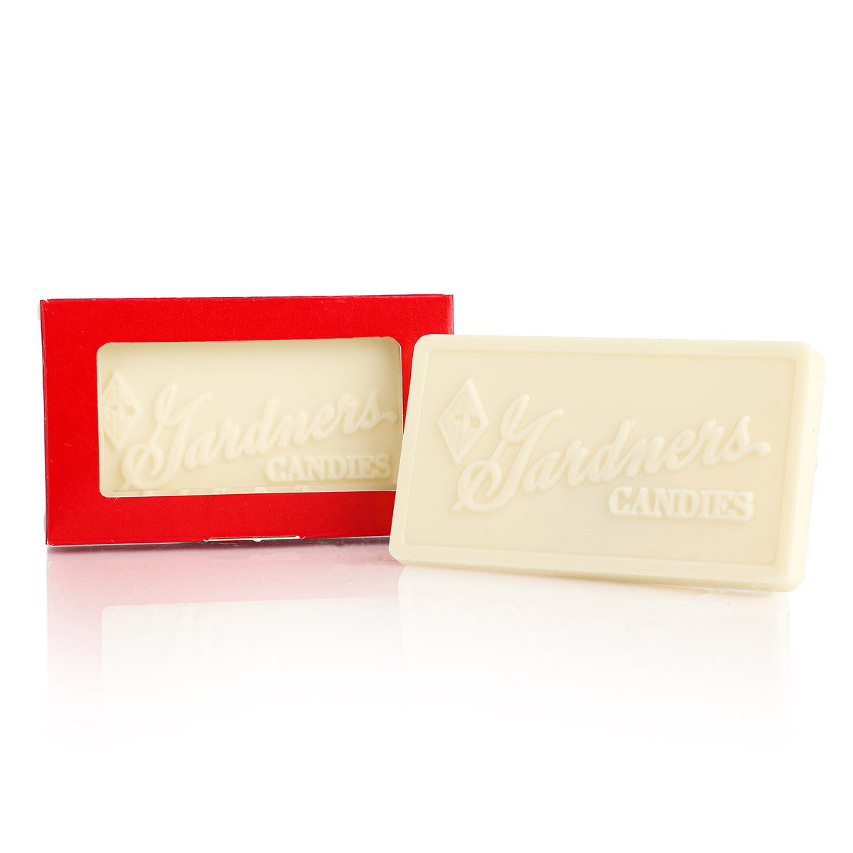 Logo Business Card White - Red box 1 oz.