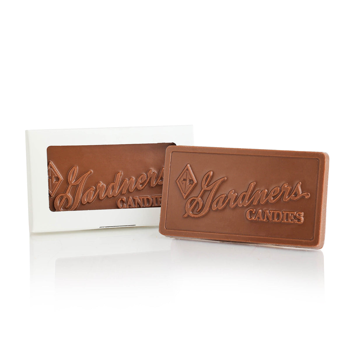 Logo Business Card Milk - White box 1 oz.