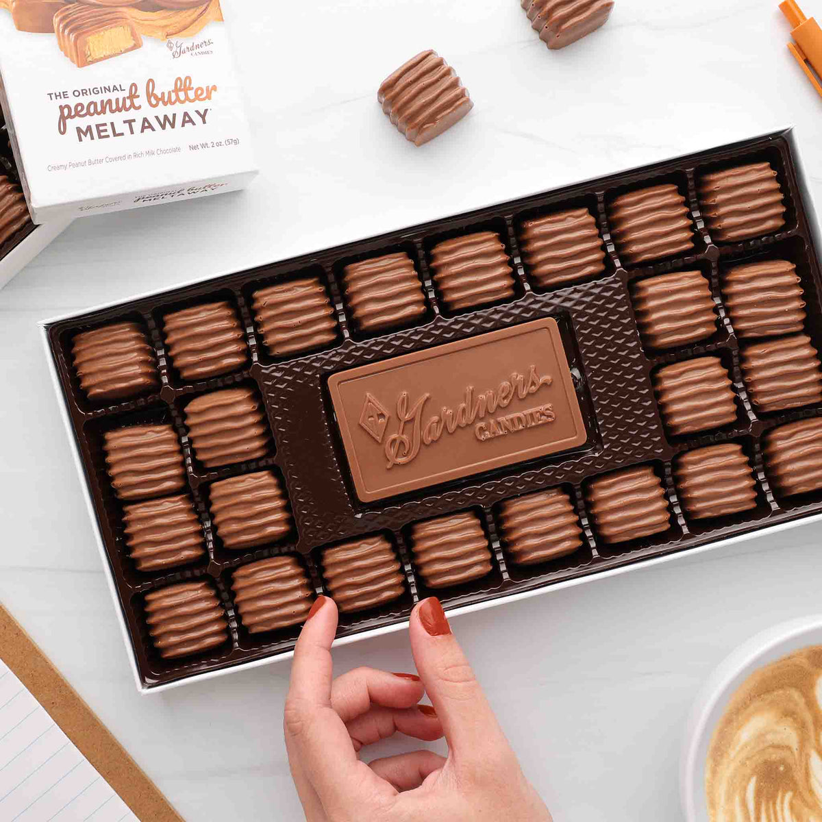 Original Peanut Butter Meltaways® with Logo 16 oz.