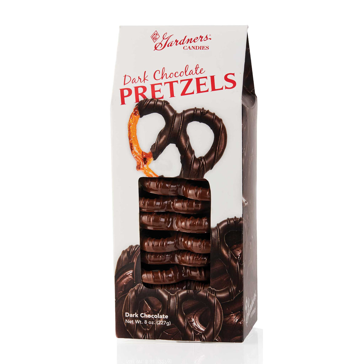 Chocolate Covered Pretzels Dark 8 oz.