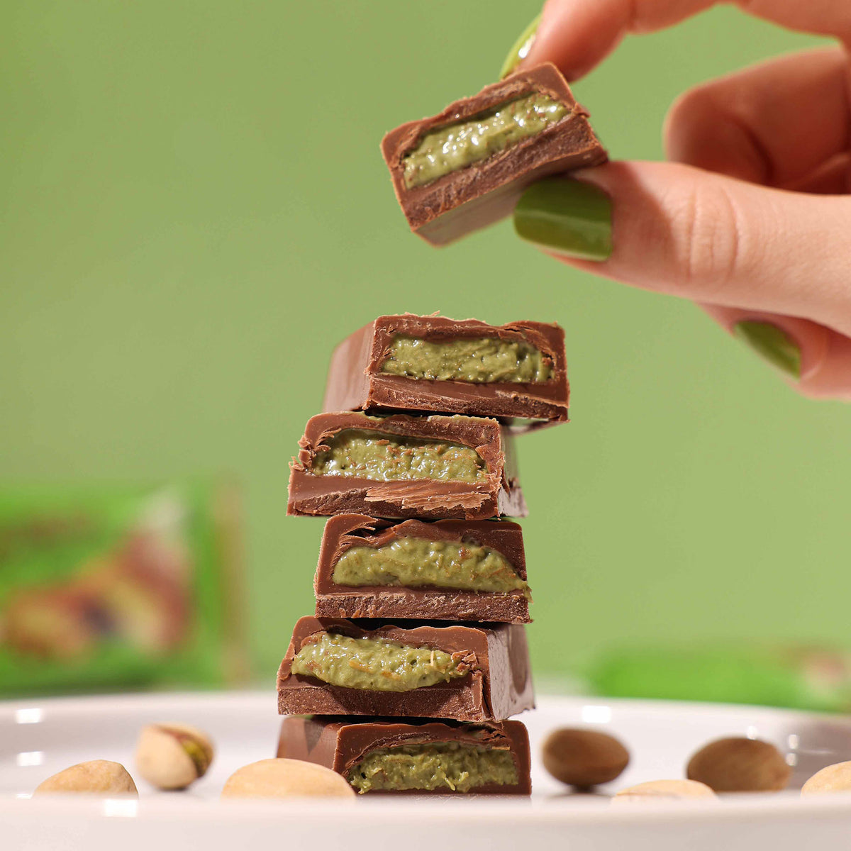 Dubai-Style Chocolate Bar
