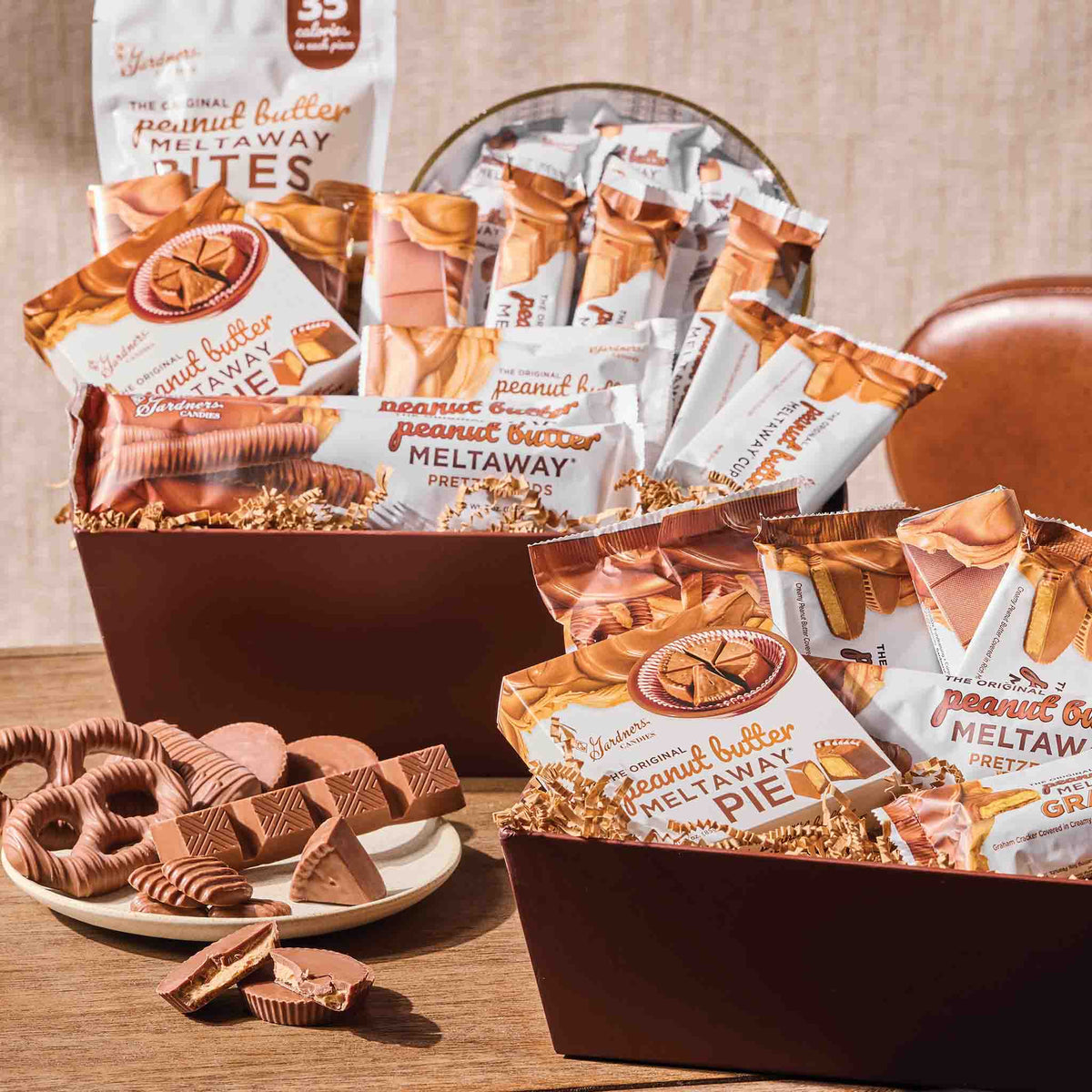 Original Peanut Butter Meltaway® Breakroom Basket Small 16.5 oz. | 10 pkgs.
