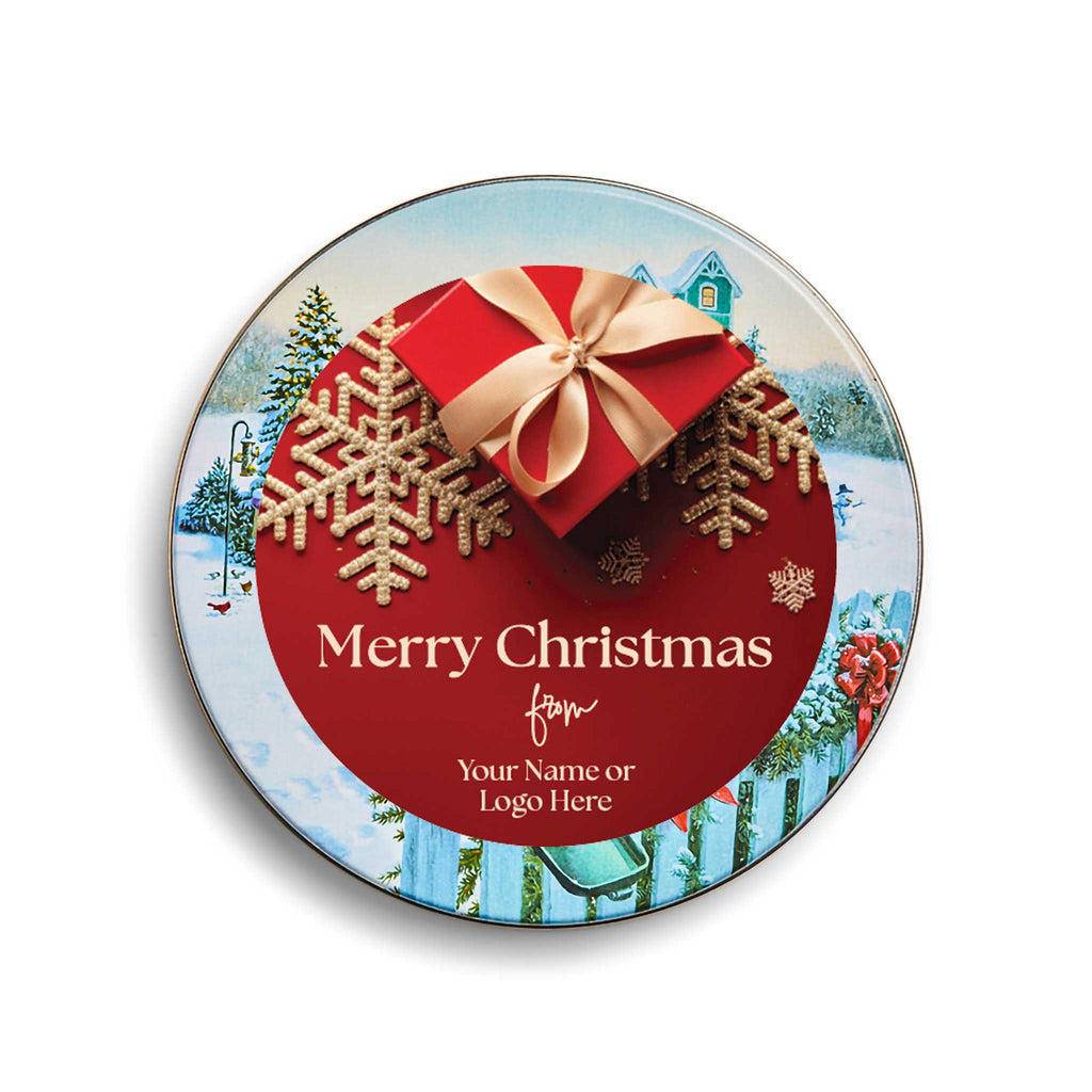 Christmas Tin- Whole Jumbo Cashews 16 oz.