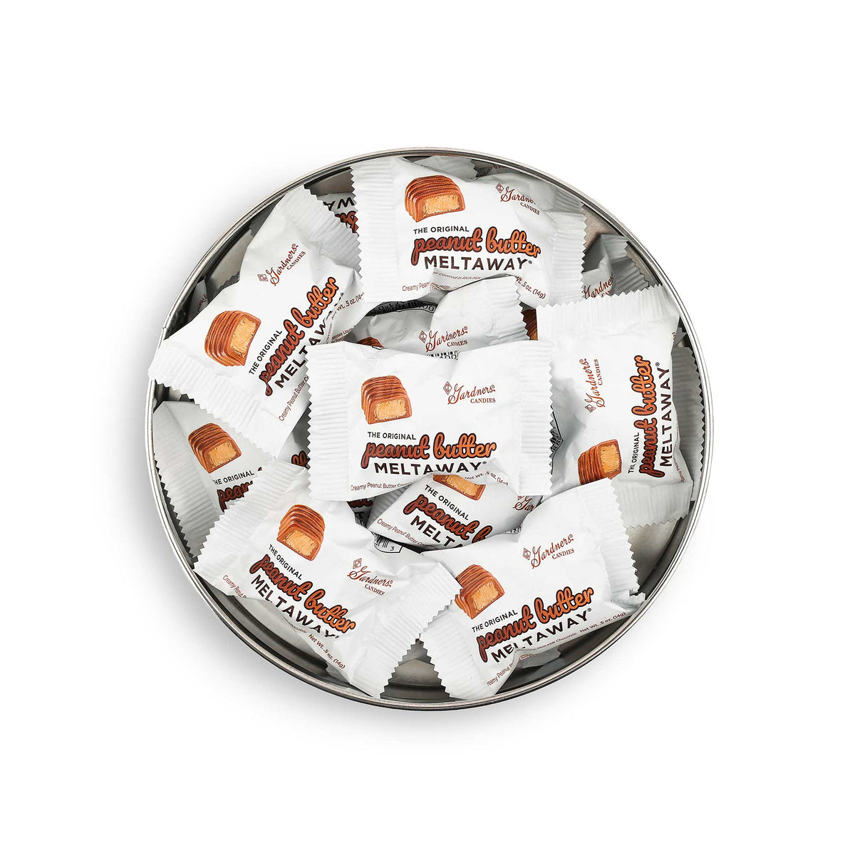 Christmas Original Peanut Butter Meltaway® Tin 16 oz.